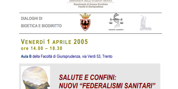 Immagine decorativa per il contenuto Salute e confini. Nuovi federalismi sanitari